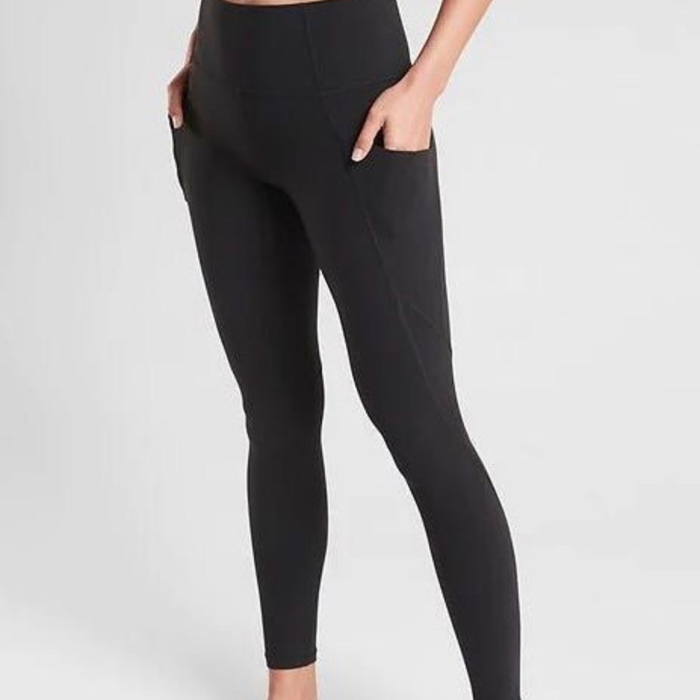 Black Lululemon Leggings Size 4